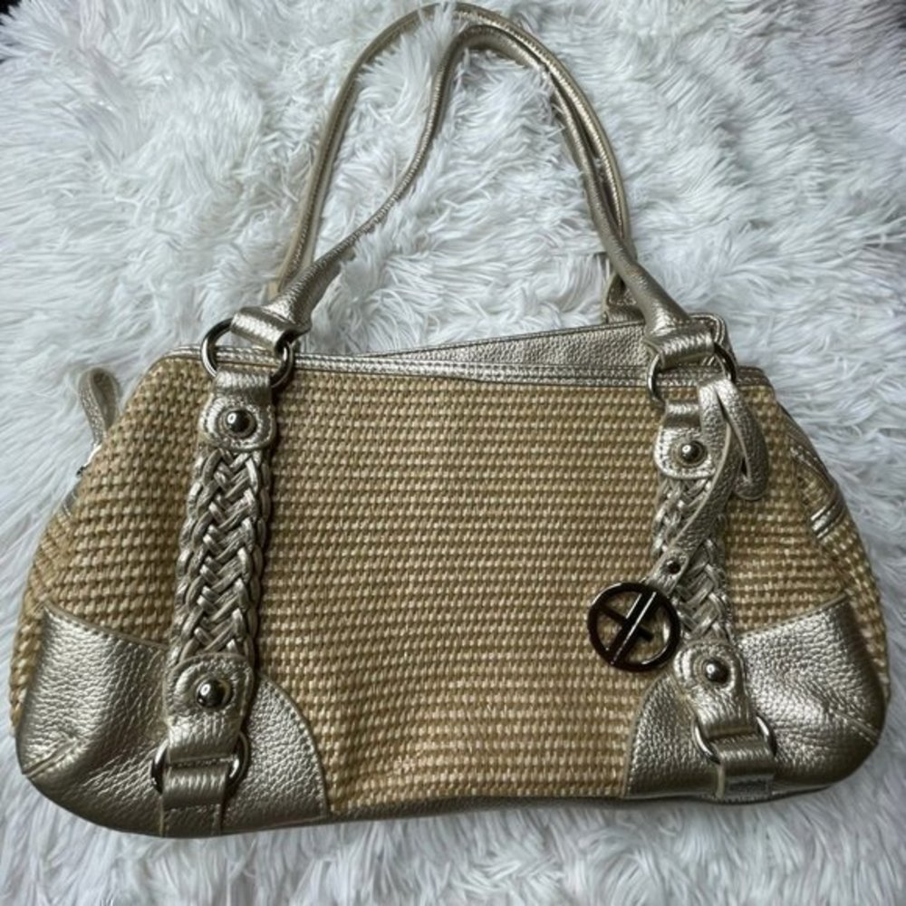 Gianni Bernini Gold handbag